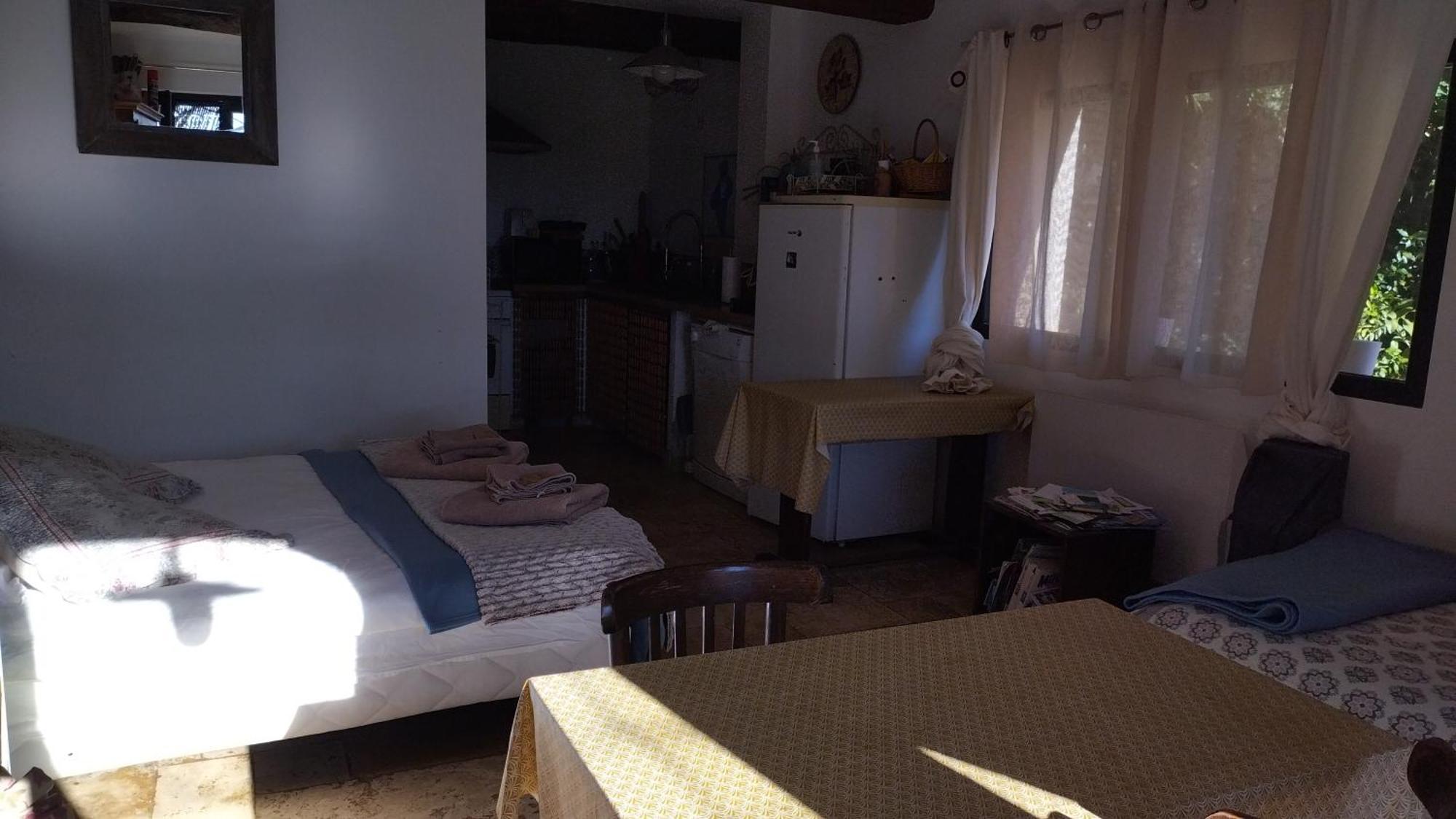Studio Independant Dans Ferme Equestre 阿尔卑斯 外观 照片